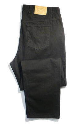 jeans kalhoty nadměrné černé 601/43